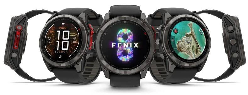 Fénix 8 Pro oficiálně: Jasnější displej AMOLED, úsporný microLED plus satelitní a LTE komunikace. CZ ceny