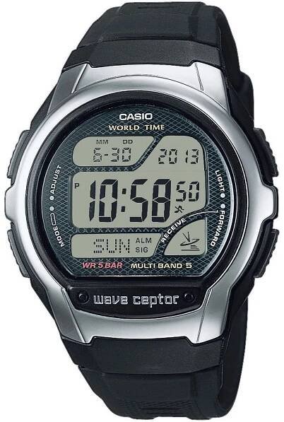 Casio - Náramkové hodinky - Uni - Bezdrátové - RÁDIEM OVLÁDANÉ - WV-58R-1AEF