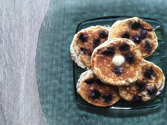 Sourdough Protein Pancakes