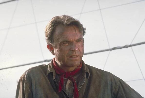 Sam Neill in Jurský park (1993)