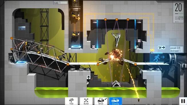 Bridge Constructor Portal – NOVINKY – Propojení nepropojitelného? | GamingSite.cz