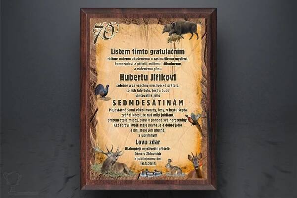 Dárek 70 muži myslivec/D70MH myslivec A od 590 Kč - Heureka.cz
