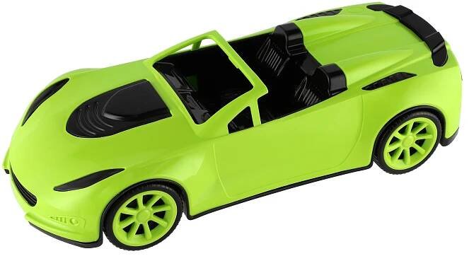 Auto sportovní plast 16x38cm na volný chod 3 barvy v síťce | eberry.cz