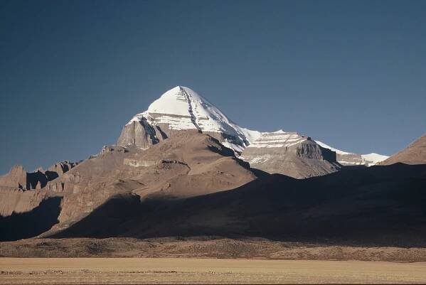 Kang Ringpoche - Mount Kailash; ein 6\'714 M hoher Berg im Transhimalaya.