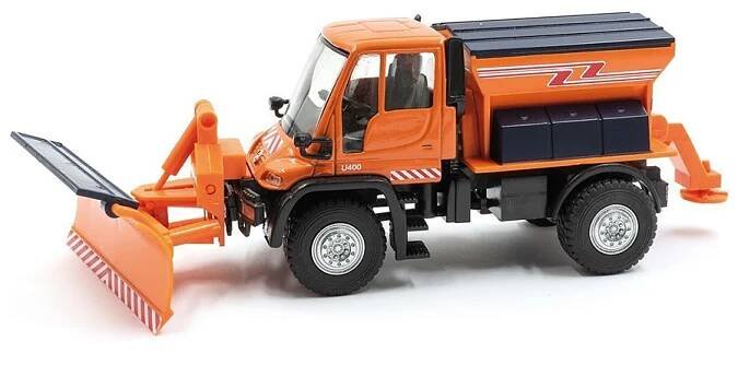 JC Jägerndorfer MB Unimog JC2105 odhrnovač sněhu oranžový