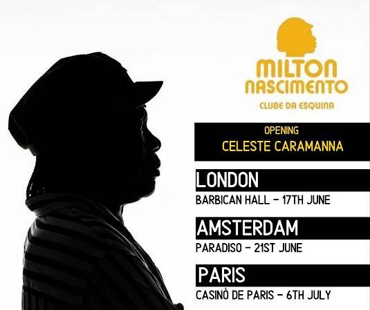 Celeste apre Milton Nascimento