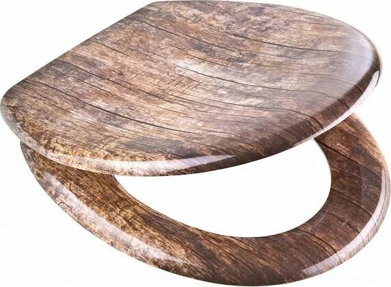 WC sedátko EISL Sanitar Soft-Close Old Wood