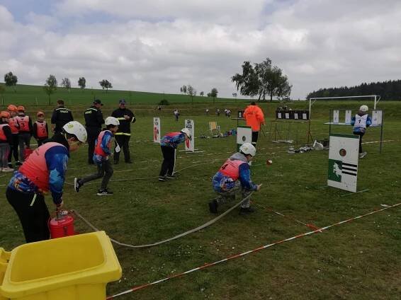 Jarní kolo Hry Plamen 2019 - SH ČMS - Sbor dobrovolných hasičů Žďár nad Sázavou 2 - Zámek