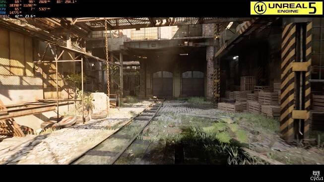 Venku je další srovnávací video Unreal Engine 4 a 5