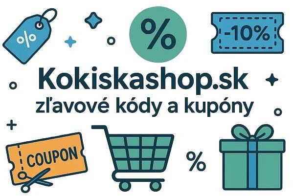Kokiskashop.sk zľavové kódy a kupóny – výhodné ponuky a úspory