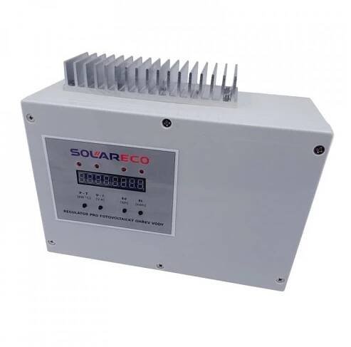 FVE regulátor MPPT OPL 9AC 2.3kW, LED pro fotovoltaický ohřev vody se zobrazením veličin