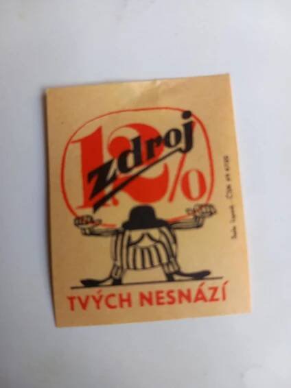 NÁLEPKA ZÁPALKY