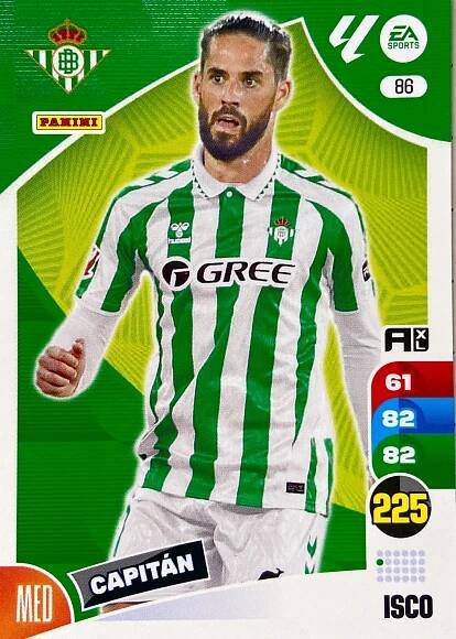 PANINI LA LIGA 2024-25 2025 BASE 86 ISCO REAL BETIS