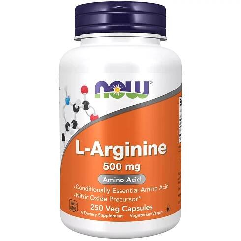 L-Arginin 500 mg - NOW Foods