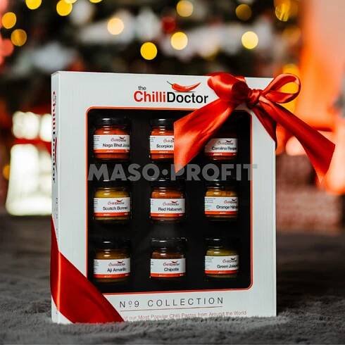 The Chilli Doctor No 9 Collection - ochutnávková chilli sada