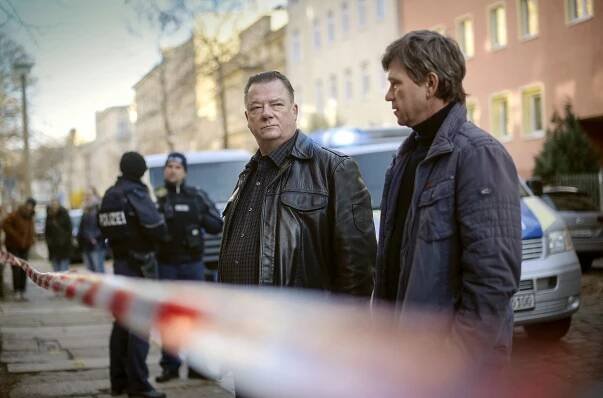 Volejte policii 110 - An der Saale hellem Strande - Z filmu - Peter Kurth, Peter Schneider