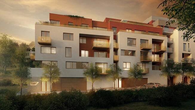 Prodej luxusní byty Podolí - Praha 4, Developerský projekt Podolské schody