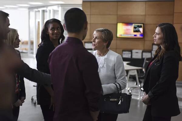 Právem odsouzeni - Prospectská trojka - Z filmu - Emily Kinney, Merrin Dungey, Bess Armstrong, Hayley Atwell