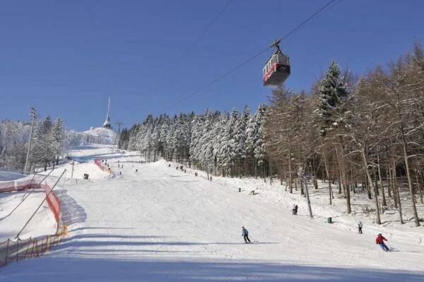 Ski areál Ještěd - informace a mapa