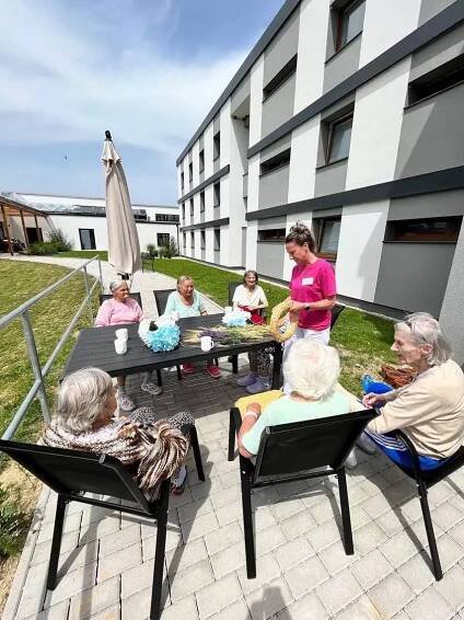 Letní věnec🌼🌸 | Alzheimer Home