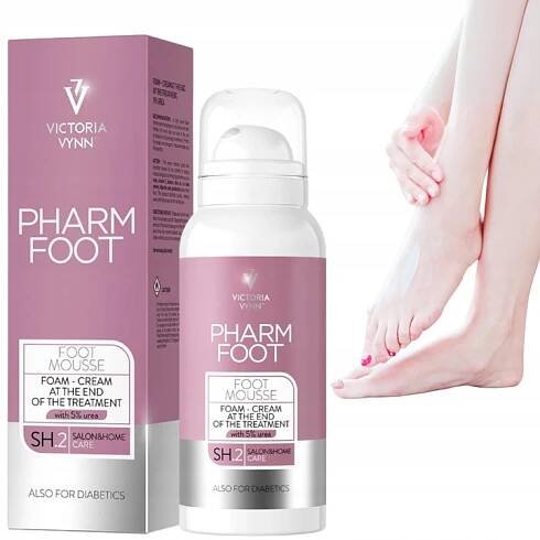 Pěna na nohy s ureou  KRÉM Pharm Foot Mousse 105 ml