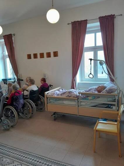 Mše svatá - Louisin dům, leden 2024 | Charitní domov Moravec