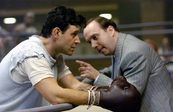 Russell Crowe Says He Promised Paul Giamatti's Dying Mother He'd Be Oscar-Nominated for Cinderella Man