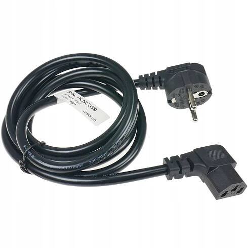 Napájecí kabel 230 V C13 pro UPS | ÚHLOVÝ 1,8 m Značka Polion