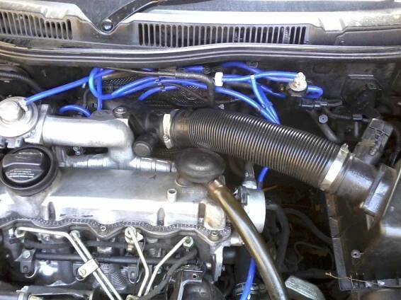 Sada silikonových podtlakových hadic pro motory 1.9 tdi 66-81kw - Škoda, VW černé