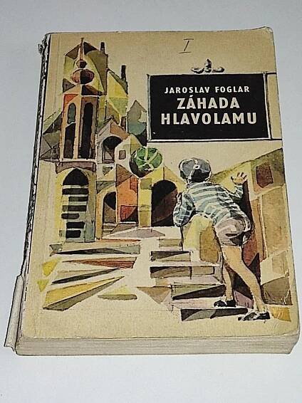 JAROSLAV FOGLAR : ZÁHADA HLAVOLAMU / POŠKOZEN BOK KNIHY