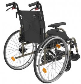 Invalidní vozík hliníkový nadrozměrný - vysoká nosnost | Invira - Prodej a pronájem zdravotní techniky a kompenzačních pomůcek