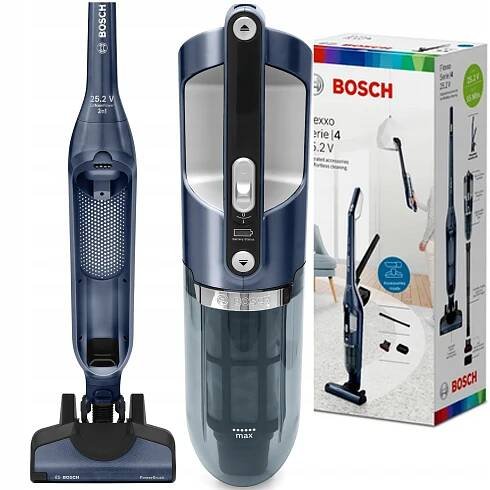 BOSCH FLEXXO BCH3P255 VYSAVAČ 2V1 BEZDRÁTOVÝ 55 MINUT NA ZVÍŘECÍ CHLUPY