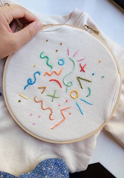 15 Amazing Aesthetic Embroidery Ideas | Embroidery, Embroidery patterns, Basic embroidery stitches