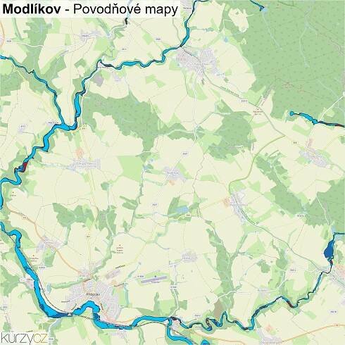 Modlíkov - mapy | Kurzy.cz