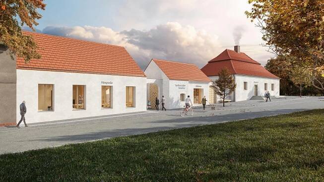 projekty - Spolkový dům Komařice - KRYSTAL architektura
