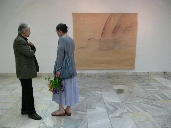 Odpoutané gobelíny v Galerii Jiřího Jílka