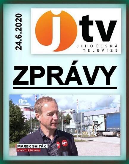 JIHOČESKÁ TELEVIZE: Zprávy – 24. červnaZa krásnější Vimperk