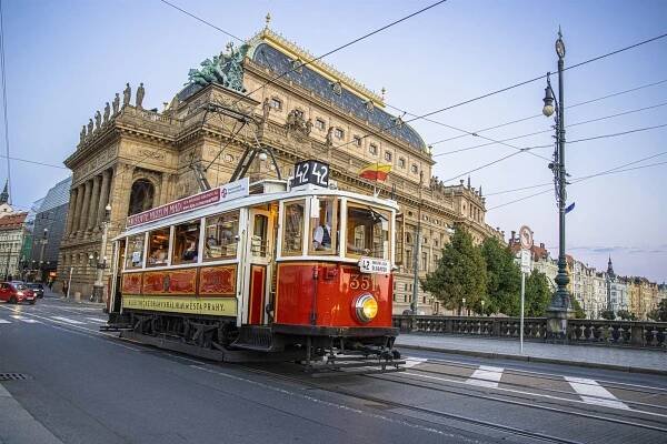 Historická tramvajová linka č. 42 bude během prázdnin jezdit ve zkrácených intervalech