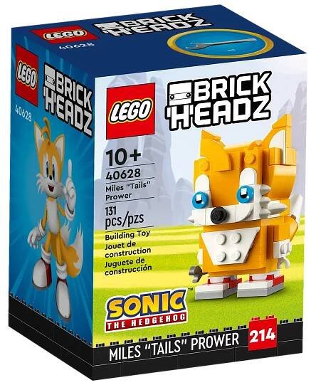 LEGO® BrickHeadz 40628 Miles „Tails“ Prower