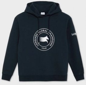 LGCT Essentials Unisex Overhead Hoodie - Navy Blue - Global Champions Official Store