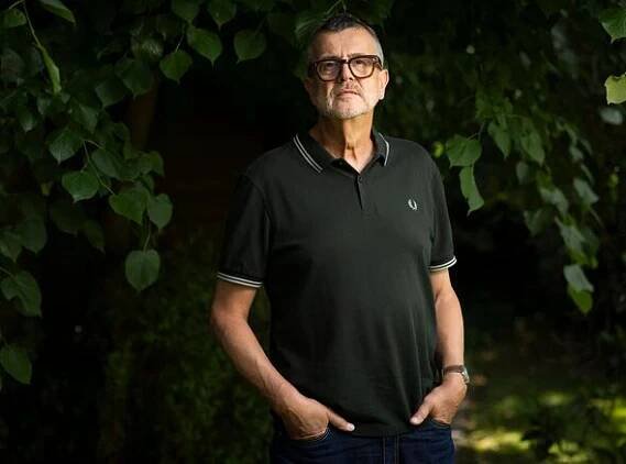 Mark Billingham at home