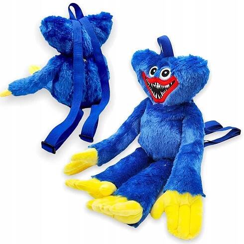 HUGGY WUGGY Batoh Taška Plyšák Poppy Playtime N