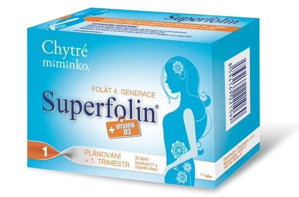 Chytré miminko superfolin 1 PLAN cps.30 | Moje lékárna