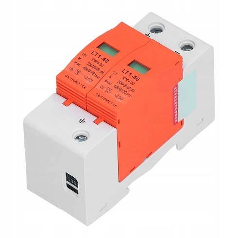 OMEZOVAČ PŘEPĚTÍ FOTOVOLTAIKA DC 1KV 40KA 2P