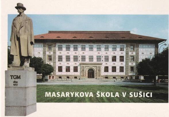 REFERENCE - ŠKOLA T.G.MASARYKA – SUŠICE (OPRAVA FASÁDY) | MIKES.CZ