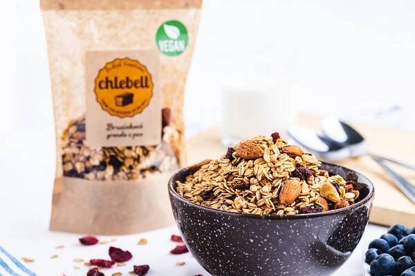 Chlebell – Brusinkové müsli | Jiří Kuhn - Fotograf Ostrava