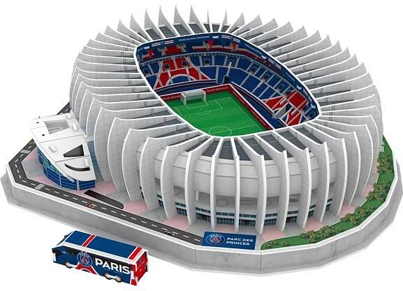 3D PUZZLE STADIUM 3D puzzle Stadion Parc Des Princes Paris Saint-Germain 111 dílků