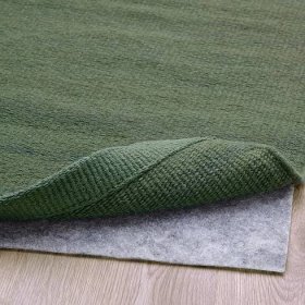 TIDTABELL Koberec, hladce tkaný - zelená 80x150 cm