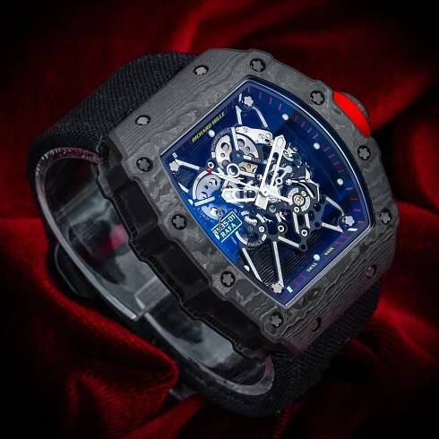 Richard Mille RM 35-01 Rafael Nadal Black NTPT Carbon Complete Set RM35 01 CA Rafa