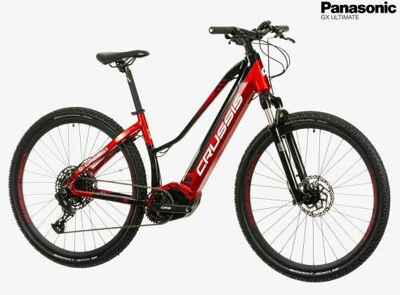 Dámské krosové elektrokolo CRUSSIS e-Cross low 9.9-M (17") 20 Ah / 720Wh